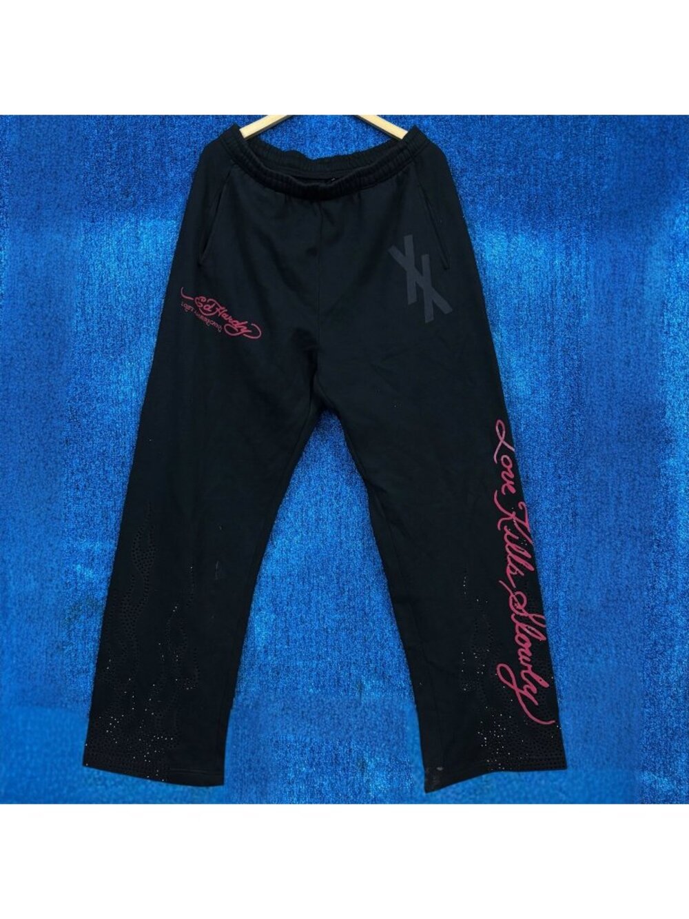 Ed Hardy x Machine Gun Kelly Graphic Joggers Size XL